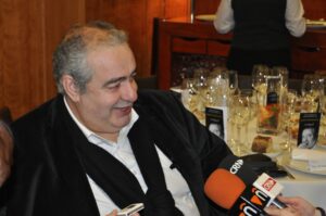 Cena con Santi Santamaria y el equipo de Santceloni